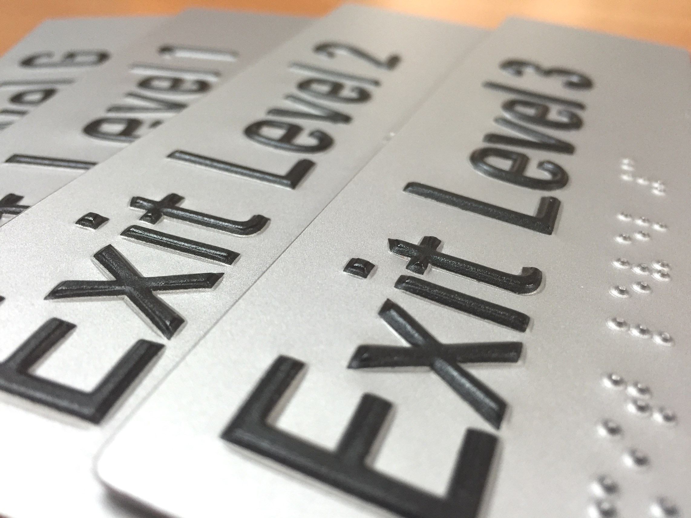 Braille & Tactile Signage 